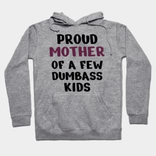 Proud Mother Of A Few Dumbass Kids Hoodie